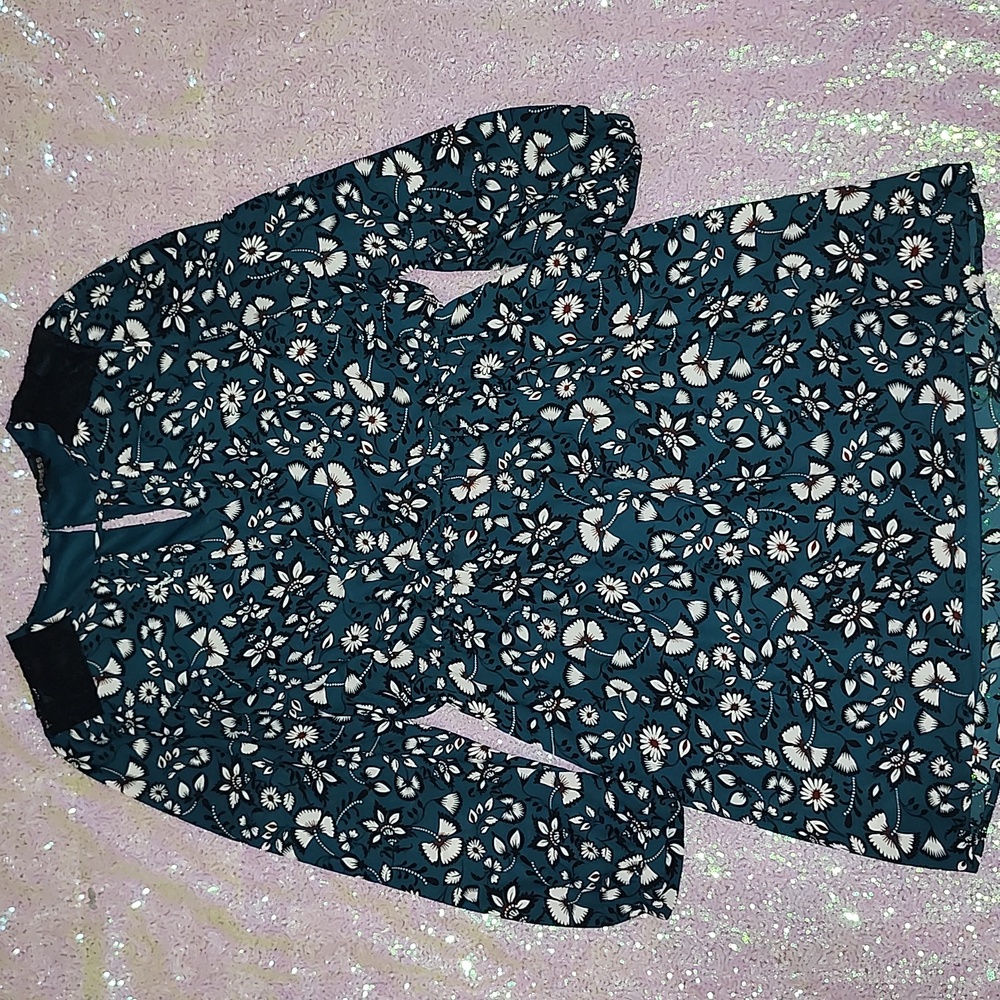 EXPRESS Dress Floral Women's Large, Very Pretty!